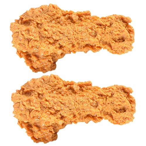 Warmhm 2 Stück Imitierte Hähnchenkeulen Realistische Fake Chicken Drumsticks für DIY Deko Kühlschrankmagnet und Party Requisiten Simulierter Lebensmitteldekor für Kreative Warmhm 2 Stück Imitierte Hähnchenkeulen Realistische Fake Chicken Drumsticks für DIY Deko Kühlschrankmagnet und Party Requisiten Simulierter Lebensmitteldekor für Kreative von Warmhm