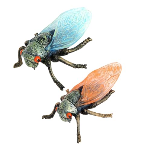 Warmhm 2 Stück Insektenmodell Simulationsmodell Zikaden-Skulptur Zikaden Figur gefälscht Lehre Animal Toys Tier Insektenfigur Zikaden-Ornament Simulationsinsektenschmuck Plastik Warmhm 2 Stück Insektenmodell Simulationsmodell Zikaden-Skulptur Zikaden Figur gefälscht Lehre Animal Toys Tier Insektenfigur Zikaden-Ornament Simulationsinsektenschmuck Plastik von Warmhm
