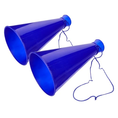 Warmhm 2 Stück Jubelhupen Cheer Megaphone Partygeschenke Hupenspielzeug Für Blashorn Geräuschmacher Bullhorn Megaphon Geräuschmacher Jubel Requisiten Sporttreffen Trompete von Warmhm