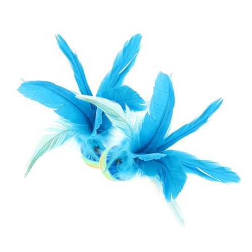 Warmhm 2 Stück Kick Shuttlecock Fancy Chinese Jianzi Foot Sports Outdoor-Spiel Für Familienfeiern, Partys Und Übungen Warmhm 2 Stück Kick Shuttlecock Fancy Chinese Jianzi Foot Sports Outdoor-Spiel Für Familienfeiern, Partys Und Übungen von Warmhm