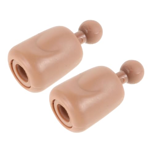 Warmhm 2 Stück Kunststoff Puppen Nackenverbinder DIY Kopfanschluss für Bastel und Reparaturprojekte von Figuren Warmhm 2 Stück Kunststoff Puppen Nackenverbinder DIY Kopfanschluss für Bastel und Reparaturprojekte von Figuren von Warmhm