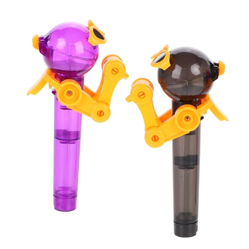 Warmhm 2 Stück Lollipop-Roboter für Halloween Lutscherhalter Geburtstag Lutscherkinder Party dinosaurier süßigkeitenbox Dinosaurier-Bonbonspender Dinosaurier-Bonbontüten Plastik von Warmhm