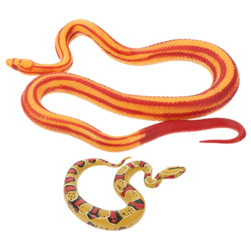 Warmhm 2 Stück Maisschlangenmodell realistisch kleine Schlangenfiguren Simulation Tierfigur Kinderspielzeug Schlangenskulptur Schlangenfiguren Streichquellen Plastik Warmhm 2 Stück Maisschlangenmodell realistisch kleine Schlangenfiguren Simulation Tierfigur Kinderspielzeug Schlangenskulptur Schlangenfiguren Streichquellen Plastik von Warmhm