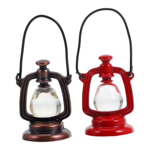 Warmhm 2 Stück Mini-Petroleumlampe Retro lampen puppenstuben Beleuchtung Spielzeughaus Zubehör lampen für puppenstuben Dekoration Miniatur Puppenhausbeleuchtung Puppenstubenmöbel Harz Warmhm 2 Stück Mini-Petroleumlampe Retro lampen puppenstuben Beleuchtung Spielzeughaus Zubehör lampen für puppenstuben Dekoration Miniatur Puppenhausbeleuchtung Puppenstubenmöbel Harz von Warmhm