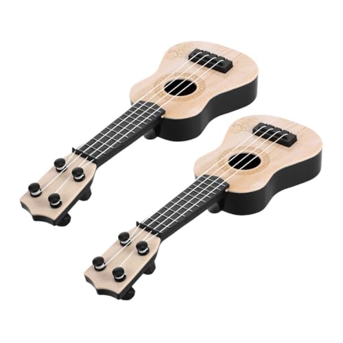 Warmhm 2 Stück Mini Saitige Gitarren für Kleinkinder Leichtes Tragbares Musikinstrument für Unterwegs und Outdoor Spaß für Anfänger und Musikförderung Warmhm 2 Stück Mini Saitige Gitarren für Kleinkinder Leichtes Tragbares Musikinstrument für Unterwegs und Outdoor Spaß für Anfänger und Musikförderung von Warmhm