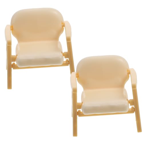 Warmhm 2 Stück Mini -Sofa -Stuhl hoch Puppe klein winzig simulieren Miniatur-Sofa-Sessel-Modell Miniaturstühle zum Basteln Miniatur-Sofa-Stuhl- Mini Möbel Abs Beige Warmhm 2 Stück Mini -Sofa -Stuhl hoch Puppe klein winzig simulieren Miniatur-Sofa-Sessel-Modell Miniaturstühle zum Basteln Miniatur-Sofa-Stuhl- Mini Möbel Abs Beige von Warmhm