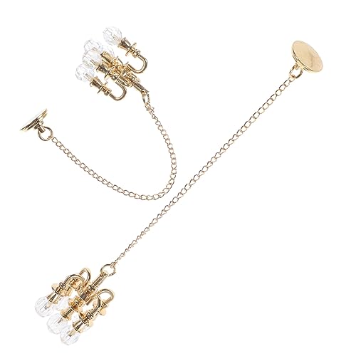 Warmhm 2 Stück Mini-deckenleuchte-anhänger Puppenstubenmöbel Puppenhaus Trockner-lüftungsreiniger-kit Miniaturen Mini-led-leuchten Mini-möbelstütze Bausätze Vier Legierung Golden Warmhm 2 Stück Mini-deckenleuchte-anhänger Puppenstubenmöbel Puppenhaus Trockner-lüftungsreiniger-kit Miniaturen Mini-led-leuchten Mini-möbelstütze Bausätze Vier Legierung Golden von Warmhm