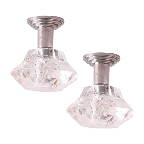 Warmhm 2 Stück Mini -kronleuchtermodell Leuchten An Der Decke Hängen Miniaturlichter Für Puppenhaus Realistisch Miniaturlampe Hängend Led Drinnen Fälschung Gefälscht Klein Silver Acryl Warmhm 2 Stück Mini -kronleuchtermodell Leuchten An Der Decke Hängen Miniaturlichter Für Puppenhaus Realistisch Miniaturlampe Hängend Led Drinnen Fälschung Gefälscht Klein Silver Acryl von Warmhm