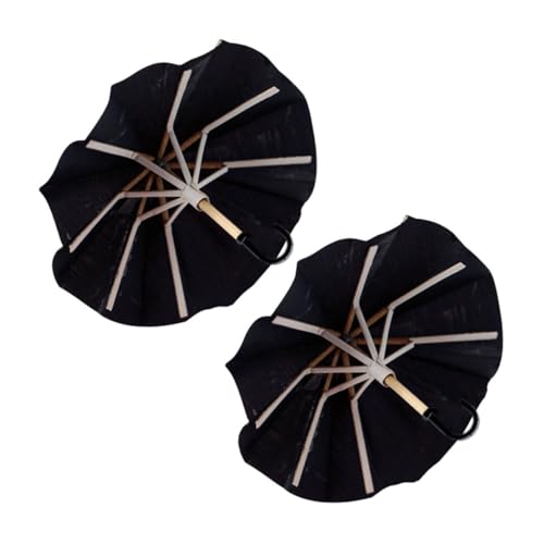 Warmhm 2 Stück Mini-regenschirmmodell Miniaturschirm Kleine Regenschirme Mini-Regenschirm- Black Stoff von Warmhm