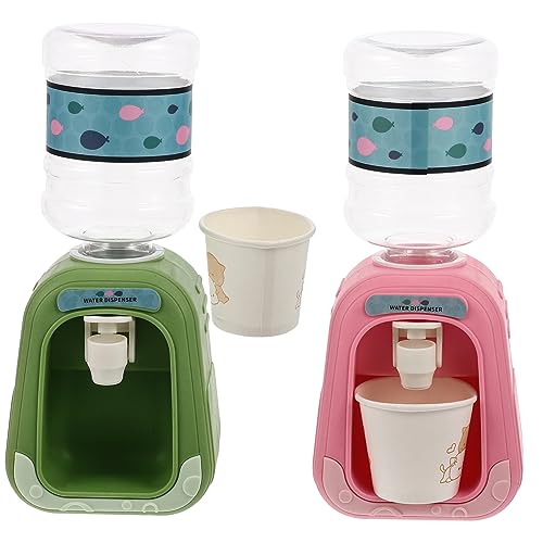 Warmhm 2 Stück Mit Wasserspender Vorgeben Miniatur Trinken Wasserspender Getränkespender Für Brunnen Winziger Wasserspender Mini-wasserspender Drinnen Plastik Warmhm 2 Stück Mit Wasserspender Vorgeben Miniatur Trinken Wasserspender Getränkespender Für Brunnen Winziger Wasserspender Mini-wasserspender Drinnen Plastik von Warmhm