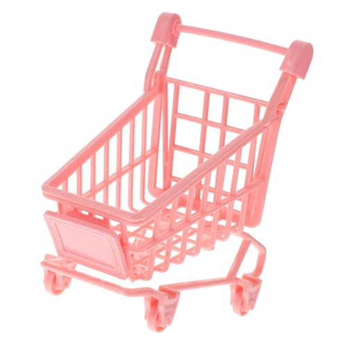 Warmhm 2stücke Mini Einkaufswagen Spielzeug Set Aus PVC Teiliges Set Für Junge Mädchen Zum Rollenspielen Und Aufbewahren Von Puppen Spielzeug Und Mehr Farbe Zufällig von Warmhm