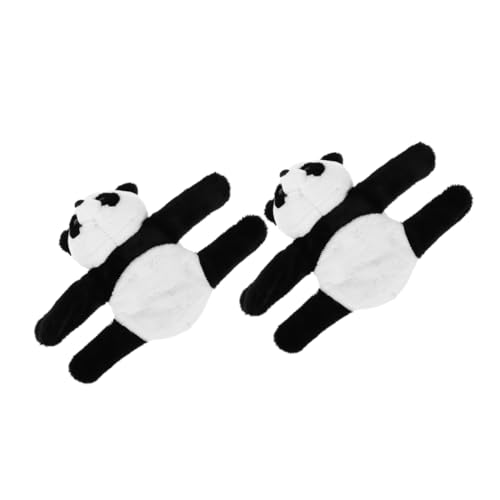 Warmhm 2 Stück Panda Slap Armbänder Kuscheliger Stofftier Slap Wristband für Kindergeburtstagsfeiern Süßes Cartoon Design Bequem und Sicher für Haut Tolles für Partys und Anlässe Warmhm 2 Stück Panda Slap Armbänder Kuscheliger Stofftier Slap Wristband für Kindergeburtstagsfeiern Süßes Cartoon Design Bequem und Sicher für Haut Tolles für Partys und Anlässe von Warmhm