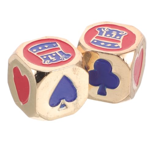 Warmhm 2 Stück Pokerwürfel Coole Würfel Metall Abgerundete Würfel Lebensmittelauswahlwürfel Fitnesswürfel Multifunktionale DIY Würfel Rollenspielwürfel Unterhaltungszubehör Einzigartige Warmhm 2 Stück Pokerwürfel Coole Würfel Metall Abgerundete Würfel Lebensmittelauswahlwürfel Fitnesswürfel Multifunktionale DIY Würfel Rollenspielwürfel Unterhaltungszubehör Einzigartige von Warmhm