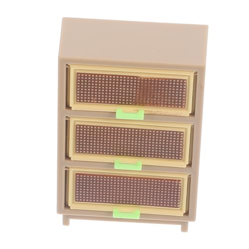 Warmhm 2 Stück Puppenhaus Kommode Tiny Homes Miniaturschrank Puppenhausschrank Puppenhaus Niedliche Puppenhausmöbel Mini Schubladenschrank Modellvitrine Acryl Khaki Warmhm 2 Stück Puppenhaus Kommode Tiny Homes Miniaturschrank Puppenhausschrank Puppenhaus Niedliche Puppenhausmöbel Mini Schubladenschrank Modellvitrine Acryl Khaki von Warmhm