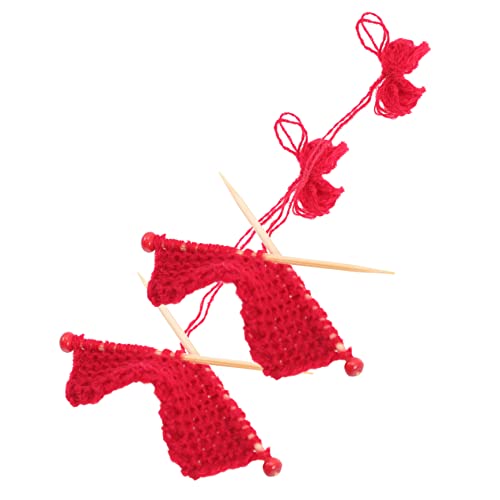 Warmhm 2 Stück Puppenhaus Strickpullover Ornament Miniatur-Strickpullover- Miniatur-szenenlayout-Requisite Strickpullover Für Minihaus Mini-hausschmuck Rot Stricken Warmhm 2 Stück Puppenhaus Strickpullover Ornament Miniatur-Strickpullover- Miniatur-szenenlayout-Requisite Strickpullover Für Minihaus Mini-hausschmuck Rot Stricken von Warmhm