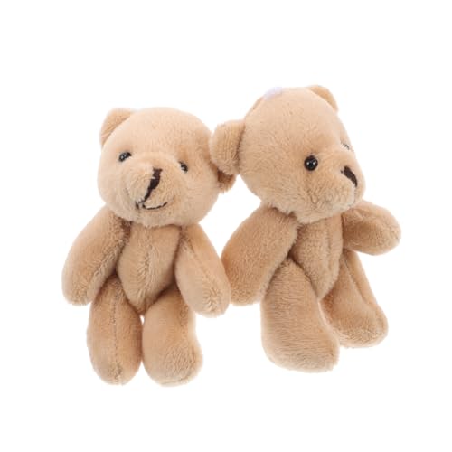 Warmhm 2 Stück Puppenhauspuppe Geburtstags Puppenhaus Figuren Dekoration partygeschenke Bärenverzierung ausgestopfte Bärenpuppe kurzer Plüsch Beige Warmhm 2 Stück Puppenhauspuppe Geburtstags Puppenhaus Figuren Dekoration partygeschenke Bärenverzierung ausgestopfte Bärenpuppe kurzer Plüsch Beige von Warmhm