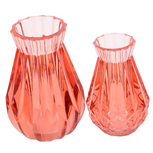 Warmhm 2 Stück Puppenhausvase für kinderspielzeug blumenvase mini Scale House Decoration Miniatur Dekoration Fotografie-Requisiten Halter für Blumenarrangements PVC Rosa Warmhm 2 Stück Puppenhausvase für kinderspielzeug blumenvase mini Scale House Decoration Miniatur Dekoration Fotografie-Requisiten Halter für Blumenarrangements PVC Rosa von Warmhm