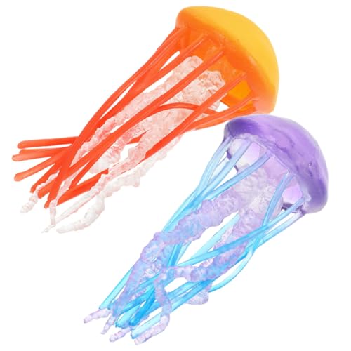 Warmhm 2 Stück Quallenmodell Dekorationen Figur realistisch glühen Kognitives der Meerestiere Simulierte Quallen künstliche Quallen Quallen-Modell Quallendekor Plastik Warmhm 2 Stück Quallenmodell Dekorationen Figur realistisch glühen Kognitives der Meerestiere Simulierte Quallen künstliche Quallen Quallen-Modell Quallendekor Plastik von Warmhm