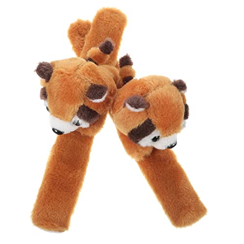 Warmhm 2 Stück Raccoon Slap Armbänder Tierische Mitgebsel für Kindergeburtstage Kinderfreundlich und Sicher Themenpartys und Bastelprojekte Warmhm 2 Stück Raccoon Slap Armbänder Tierische Mitgebsel für Kindergeburtstage Kinderfreundlich und Sicher Themenpartys und Bastelprojekte von Warmhm