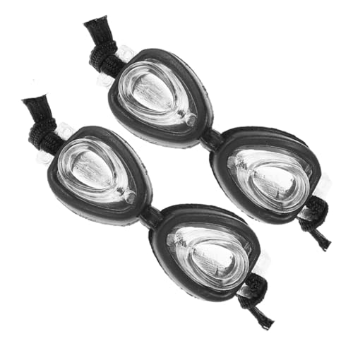 Warmhm 2 Stück Realistische Schwimmbrillen für Puppen Sommer Accessoires für Puppenhaus und Kreative Spielmöglichkeiten Warmhm 2 Stück Realistische Schwimmbrillen für Puppen Sommer Accessoires für Puppenhaus und Kreative Spielmöglichkeiten von Warmhm