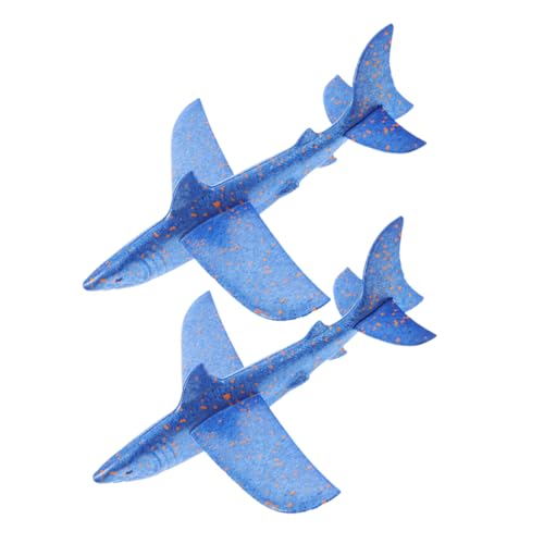 Warmhm 2 Stück Schaum-Flugzeug-Modell Segelflugzeuge Schaumstoffflugzeuge für schäumt Flugzeug Flugzeugspielzeug für Jungen Kinderspielzeug epp Blue Warmhm 2 Stück Schaum-Flugzeug-Modell Segelflugzeuge Schaumstoffflugzeuge für schäumt Flugzeug Flugzeugspielzeug für Jungen Kinderspielzeug epp Blue von Warmhm