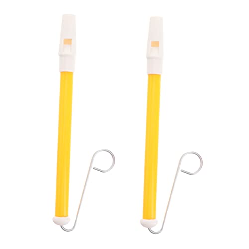Warmhm 2stücke Junge Mädchen Slide Whistle Spielzeug Musikinstrument Für Kleinkinder Farbenfroh Sicher Und Kreativ Für Musikalische Aufführungen Fantasie von Warmhm