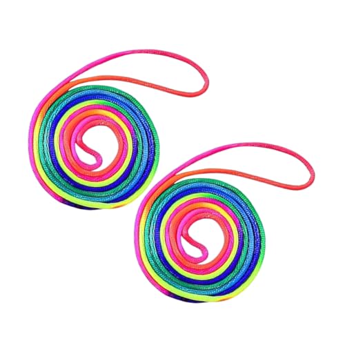 Warmhm 2 Stück Schnur Blumenseil für Retro Kinderspielzeug Vintage Set für Partys Auge Kreativ Schule altes Schulspielzeug Seilspiel Stoff von Warmhm