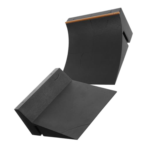 Warmhm 2 Stück Skateboardzubehör Finger -Skateboard Planke Mini-Skateboards für die Finger Skateboarden Rampenteile aus Kunststoff Skateboard-Park-Hindernis Plastik Black Warmhm 2 Stück Skateboardzubehör Finger -Skateboard Planke Mini-Skateboards für die Finger Skateboarden Rampenteile aus Kunststoff Skateboard-Park-Hindernis Plastik Black von Warmhm