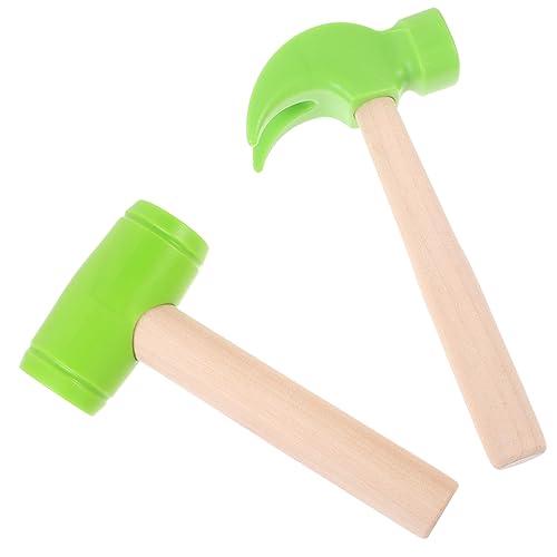 Warmhm 2 Stück Teiliges Kinderspielzeug Hammer Holzhammer Mallet für Kreatives für Geschicklichkeit und Hand Augen Koordination Warmhm 2 Stück Teiliges Kinderspielzeug Hammer Holzhammer Mallet für Kreatives für Geschicklichkeit und Hand Augen Koordination von Warmhm