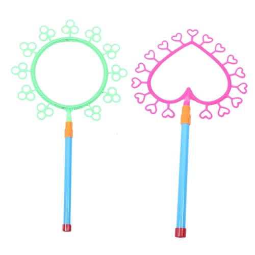 Warmhm 2 Stück Teiliges Seifenblasen Große Bubble Wand und Bubble Maker Sticks aus Stabilem für Garten Park und Outdoor Aktivitäten für Familienfeiern Zufällige Farbe Warmhm 2 Stück Teiliges Seifenblasen Große Bubble Wand und Bubble Maker Sticks aus Stabilem für Garten Park und Outdoor Aktivitäten für Familienfeiern Zufällige Farbe von Warmhm