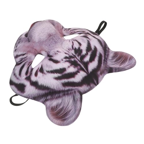 Warmhm 2 Stück Tiger Halbgesicht Masken Tierkostüm für Fasching Halloween Karneval Atmungsaktive Realistische Cosplay Masken mit Belüftung für Party und Kostümfest Warmhm 2 Stück Tiger Halbgesicht Masken Tierkostüm für Fasching Halloween Karneval Atmungsaktive Realistische Cosplay Masken mit Belüftung für Party und Kostümfest von Warmhm