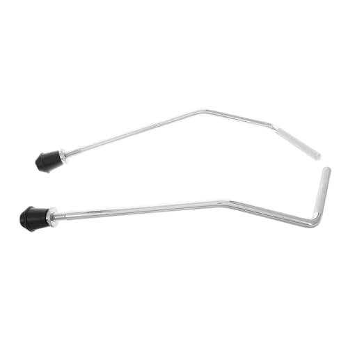 Warmhm 2 Stück Trommelbein Zubehör Bassdrum Beinhalterung Trommelständer Teile Trommel Riser Trommelständer Arm Trommelständer Füße Trommelständer Zubehör Stand Tom Beinhalter von Warmhm