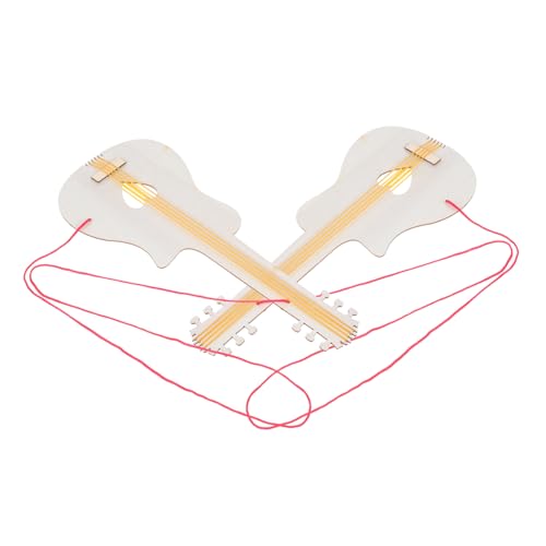 Warmhm 2 Stück Unfertige Holz Gitarre für DIY und Bastelset für Kreative Aktivitäten für Handwerksprojekte und Kinderzimmer Deko Warmhm 2 Stück Unfertige Holz Gitarre für DIY und Bastelset für Kreative Aktivitäten für Handwerksprojekte und Kinderzimmer Deko von Warmhm
