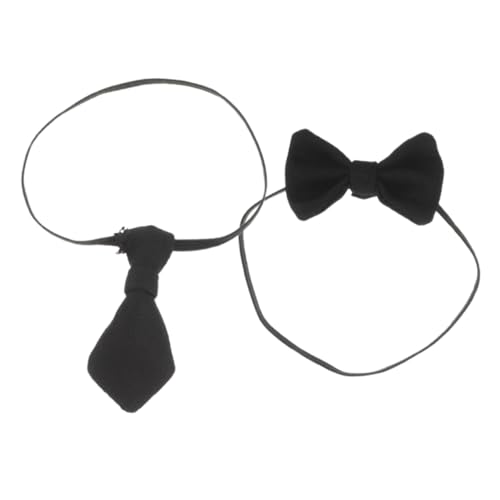 Warmhm 2 Stück Vorband Bowtie für Puppenhaus Kostümzubehör DIY Puppen Bastelprojekt Schwarz aus Weichem Material für Langlebige Nutzung Warmhm 2 Stück Vorband Bowtie für Puppenhaus Kostümzubehör DIY Puppen Bastelprojekt Schwarz aus Weichem Material für Langlebige Nutzung von Warmhm