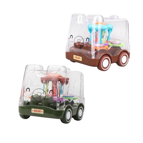 Warmhm 2 Stück Zahnrad Spielzeugauto Kleinkind Zurückziehendes Busspielzeug Kinderautos Spielzeugautos Kinderspielzeug Trägheitsbusspielzeug Zurückziehauto Indoor Warmhm 2 Stück Zahnrad Spielzeugauto Kleinkind Zurückziehendes Busspielzeug Kinderautos Spielzeugautos Kinderspielzeug Trägheitsbusspielzeug Zurückziehauto Indoor von Warmhm