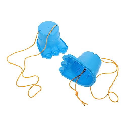 Warmhm 2 Stück große Füße Stelzen Outdoor draußen Requisiten für Outdoor-Spiele Bildungsspielzeug für Stelzenspielzeug für Abs Blue Warmhm 2 Stück große Füße Stelzen Outdoor draußen Requisiten für Outdoor-Spiele Bildungsspielzeug für Stelzenspielzeug für Abs Blue von Warmhm