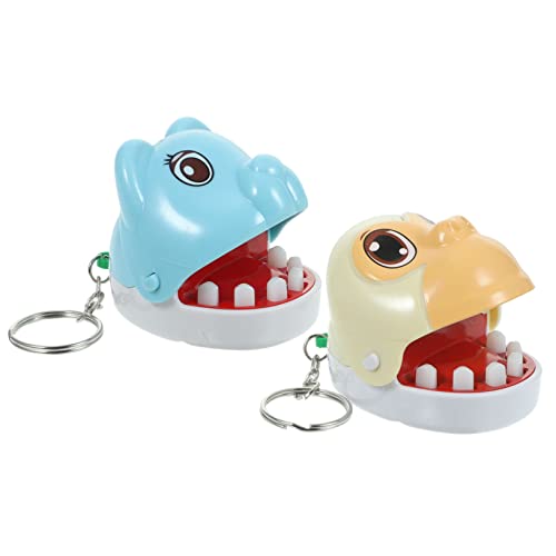 Warmhm 2 Stück tierischer Schlüsselanhänger mini für schlüsselanhänger Tier Fun Toy Finger Toys Halskette kauen Zahn Zähne Spiel für Partygeschenke Tierspielzeug Plastik Warmhm 2 Stück tierischer Schlüsselanhänger mini für schlüsselanhänger Tier Fun Toy Finger Toys Halskette kauen Zahn Zähne Spiel für Partygeschenke Tierspielzeug Plastik von Warmhm