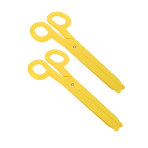 Warmhm 2 Stücke Riesen Schere Kinder Drama Schere Party Requisiten Cosplay Karneval Kostüme Streich Prop Lustige Scheren Für Foto Requisiten von Warmhm