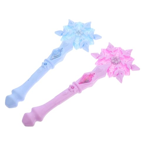 Warmhm 2 Stücke Schnee Zauberstab für kinderspielzeug Feenprinzessin- Schneeflocken-Partydekorationen leuchtstäbe hochzeitsgeschenk Mädchenleistungsfee Feenstab Warmhm 2 Stücke Schnee Zauberstab für kinderspielzeug Feenprinzessin- Schneeflocken-Partydekorationen leuchtstäbe hochzeitsgeschenk Mädchenleistungsfee Feenstab von Warmhm