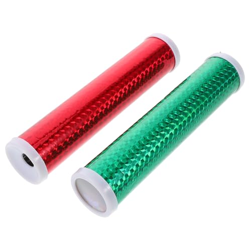 Warmhm 2-teiliges Klassisches Kaleidoskop-Set, Lustige Rotierende Prismenlinsen Für Kinder Mit Metallisch Schillernder, Eingewickelter Papierröhre Für Kleinkinder-strumpffüller, von Warmhm