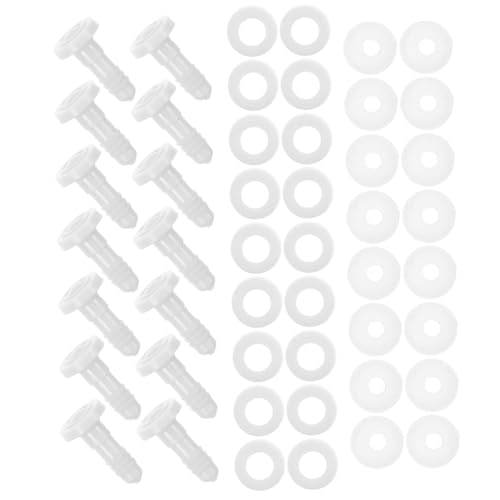 Warmhm 20 Sätze Gemeinsames Puppenzubehör DIY-bastelverbindungen Zubehör Für Puppengelenke Puppenspielzeug Kunststoffgelenke Puppengelenke Aus Kunststoff Weiß Plastik Warmhm 20 Sätze Gemeinsames Puppenzubehör DIY-bastelverbindungen Zubehör Für Puppengelenke Puppenspielzeug Kunststoffgelenke Puppengelenke Aus Kunststoff Weiß Plastik von Warmhm