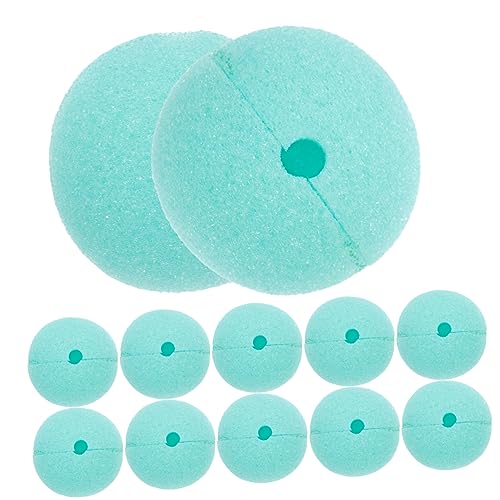 Warmhm 20 Stück Clown-nasen-Requisite Gefälligkeiten Für Zirkuspartys Karneval Zirkusbaby Clown Carnival Dekoration Schaumrote Nase Cosplay Rot Thematisiert Clownnase Schwamm Light Green von Warmhm