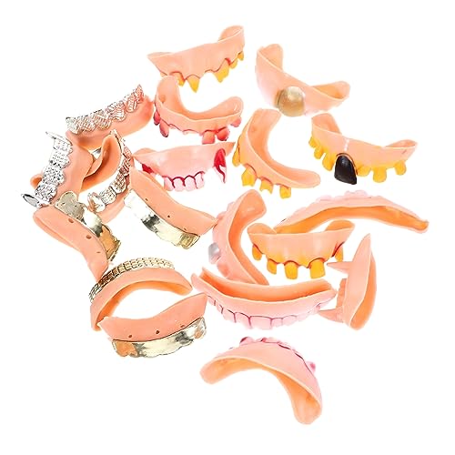 Warmhm 20 Stück Halloween-Prothesenspielzeug Halloween- Gesicht Flipper Halloween zähne Halloween Scherzartikel Falsche Zähne lustige Zähne als Dekoration Gummi Warmhm 20 Stück Halloween-Prothesenspielzeug Halloween- Gesicht Flipper Halloween zähne Halloween Scherzartikel Falsche Zähne lustige Zähne als Dekoration Gummi von Warmhm
