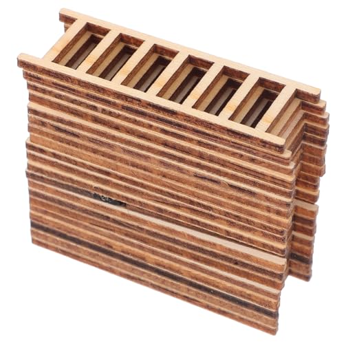 Warmhm 20 Stück Holzleitern für Mikro Landschaftsdekoration Simulierte Treppen für DIY Miniaturgärten Bastelprojekte und Sandtischmodelle Warmhm 20 Stück Holzleitern für Mikro Landschaftsdekoration Simulierte Treppen für DIY Miniaturgärten Bastelprojekte und Sandtischmodelle von Warmhm