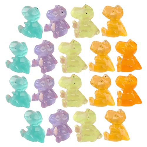 Warmhm 20 Stück Leuchtende Mini Dinosaurier Figuren aus Harz Dekorative Dinosaurier Deko für Kinderzimmer Leuchtendes für Geburtstage Feste und Besondere Anlässe Warmhm 20 Stück Leuchtende Mini Dinosaurier Figuren aus Harz Dekorative Dinosaurier Deko für Kinderzimmer Leuchtendes für Geburtstage Feste und Besondere Anlässe von Warmhm