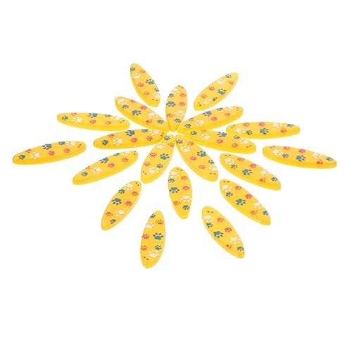 Warmhm 20 Stück Mikrolandschafts-Surfbrett Sommer Surfbrett Miniatur Bretter Blau wohnaccessoires Strand zubehör Strandzubehör Surfbrett aus Kunstharz Büro-Surfbrett- Orange von Warmhm