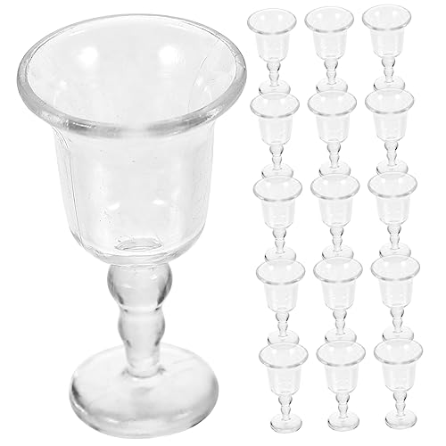 Warmhm 20 Stück Mini- -Foto-Requisiten für kinderspielzeug Decorative Accessories Toys Wein Puppe winzige Wasserbecher Mikro-Landschaftskelch Abs Warmhm 20 Stück Mini- -Foto-Requisiten für kinderspielzeug Decorative Accessories Toys Wein Puppe winzige Wasserbecher Mikro-Landschaftskelch Abs von Warmhm