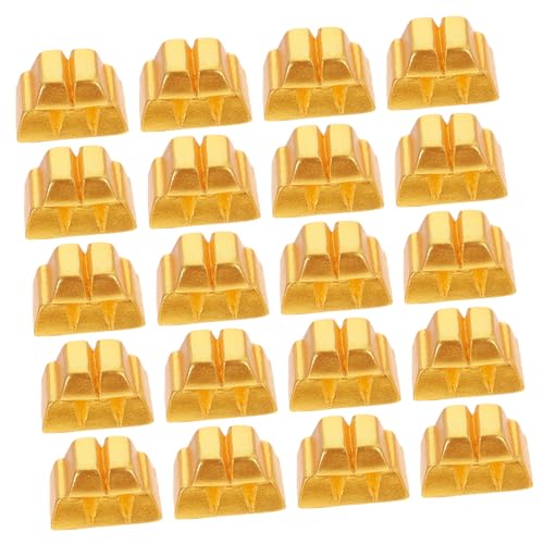 Warmhm 20 Stück Mini-Goldstein für den einzug büro Dekoration Szenendekoration geburtstagsmitgebsl Miniatur Fälschung Puppe Schreibtischschmuck Mini- aus Harz Golden Warmhm 20 Stück Mini-Goldstein für den einzug büro Dekoration Szenendekoration geburtstagsmitgebsl Miniatur Fälschung Puppe Schreibtischschmuck Mini- aus Harz Golden von Warmhm