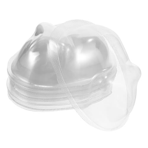 Warmhm 20 Stück Puppen Gesichtsmaske Transparent DIY Schutzmasken Zubehör für Puppenhandwerk Staubdichte Abdeckung für Miniaturpuppen und Plüschtiere Langlebig und Praktisch Warmhm 20 Stück Puppen Gesichtsmaske Transparent DIY Schutzmasken Zubehör für Puppenhandwerk Staubdichte Abdeckung für Miniaturpuppen und Plüschtiere Langlebig und Praktisch von Warmhm