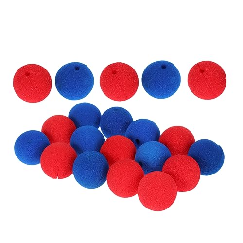 Warmhm 20 Stück Schwamm-Clown-Nase Clowns Überspringen Hupen Schwämme Party Clownnase Gesichts- Sortiert Dem Clown Die Nase Anstecken Blau Erwachsene Lustig Schaum Schwammnase Zubehör Rot Warmhm 20 Stück Schwamm-Clown-Nase Clowns Überspringen Hupen Schwämme Party Clownnase Gesichts- Sortiert Dem Clown Die Nase Anstecken Blau Erwachsene Lustig Schaum Schwammnase Zubehör Rot von Warmhm